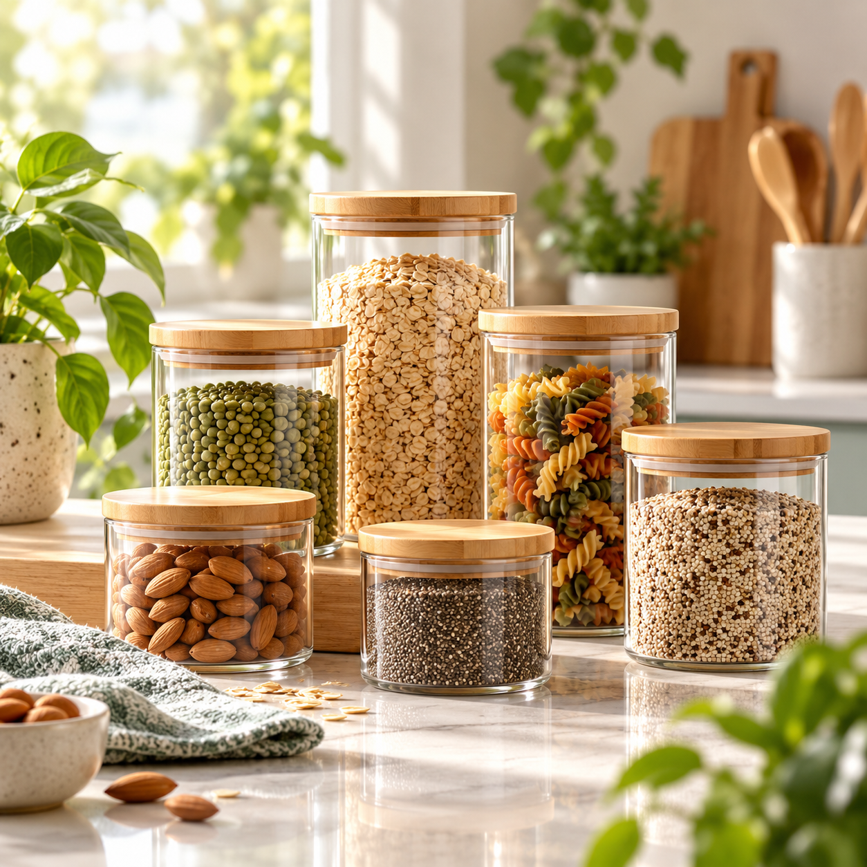 Glass Storage Jars